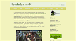 Desktop Screenshot of homeperformancenc.com